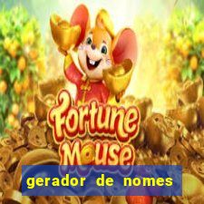 gerador de nomes para jogos